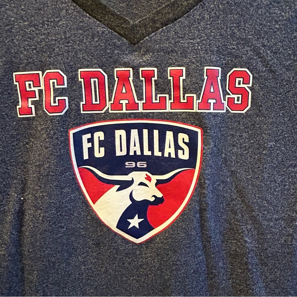 Concept Sports Women’s FC Dallas 96 Soccer Team Tee size L